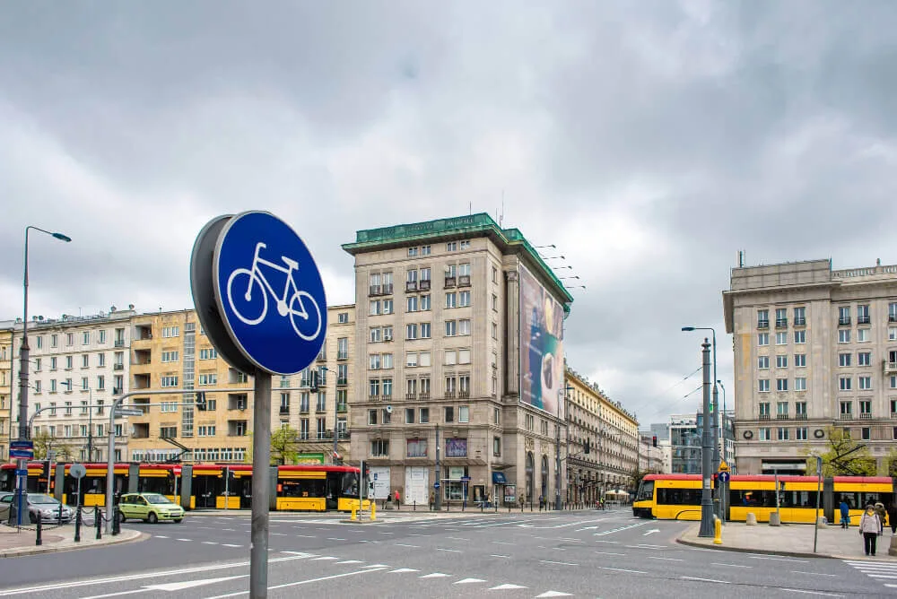 trasy rowerowe warszawa