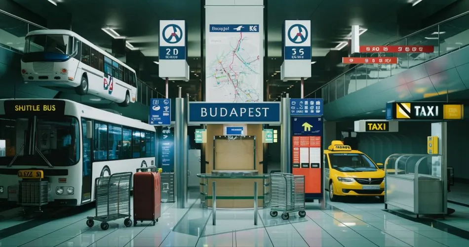 Budapeszt – z lotniska do centrum. Busy