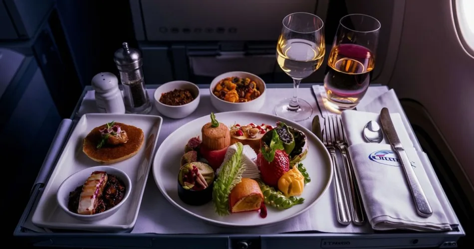 Jedzenie w samolocie – odkrywaj kulinarne smaki podczas lotu