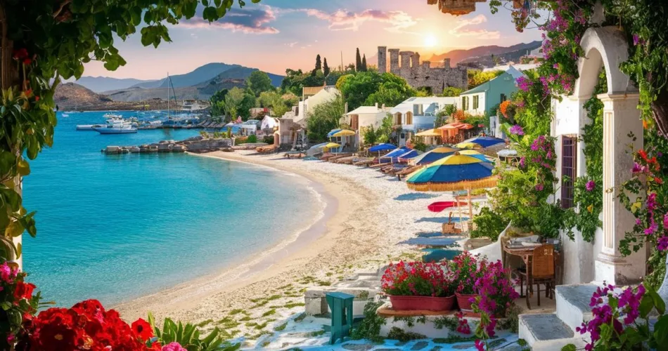 Kolymbia – malownicza okolica na wyspie Rodos w Grecji