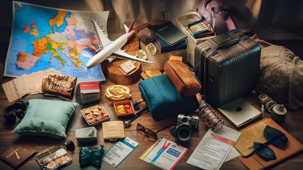 Nad jakimi krajami leci samolot z Polski do Anglii?