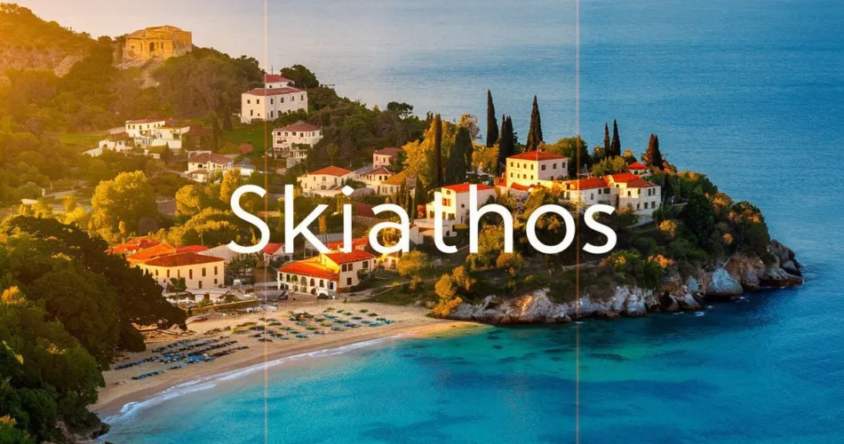 Skiathos w Grecji