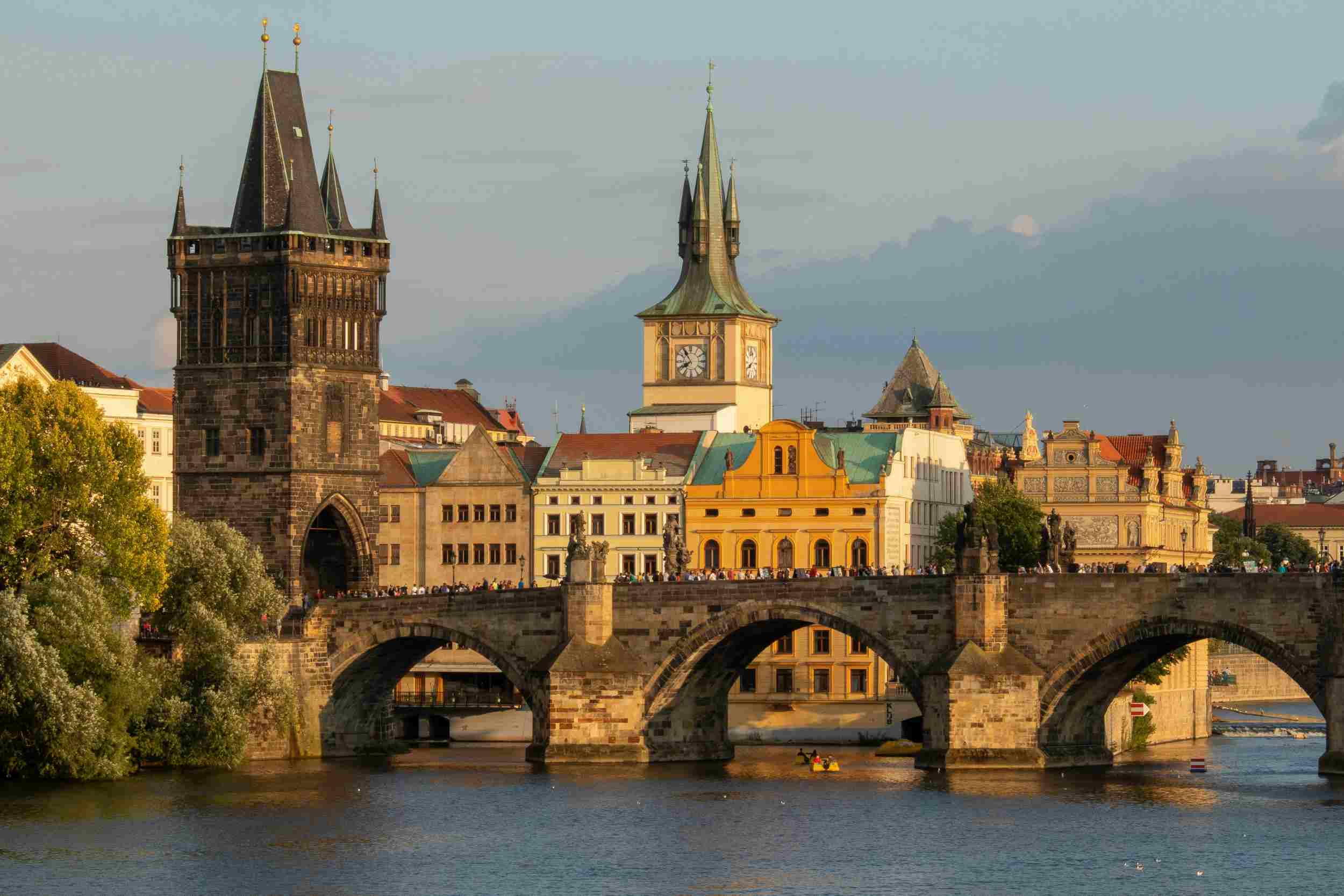 widok na pragę